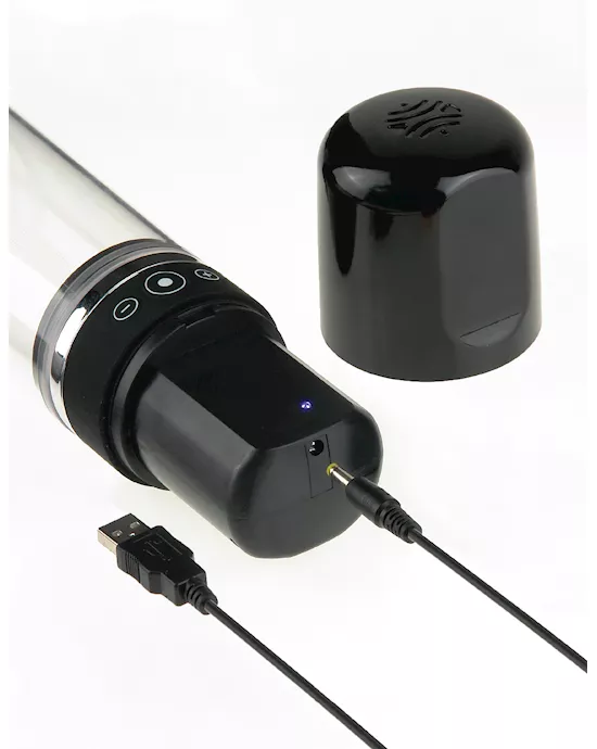 Pump Worx Rechargeable 3-speed Auto-vac Penis Pump