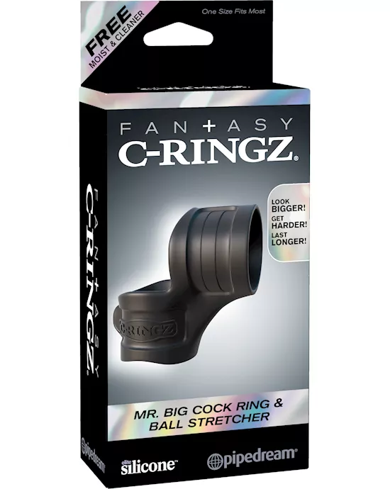 Fantasy C-ringz Mr Big Cock Ring And Ball Stretcher