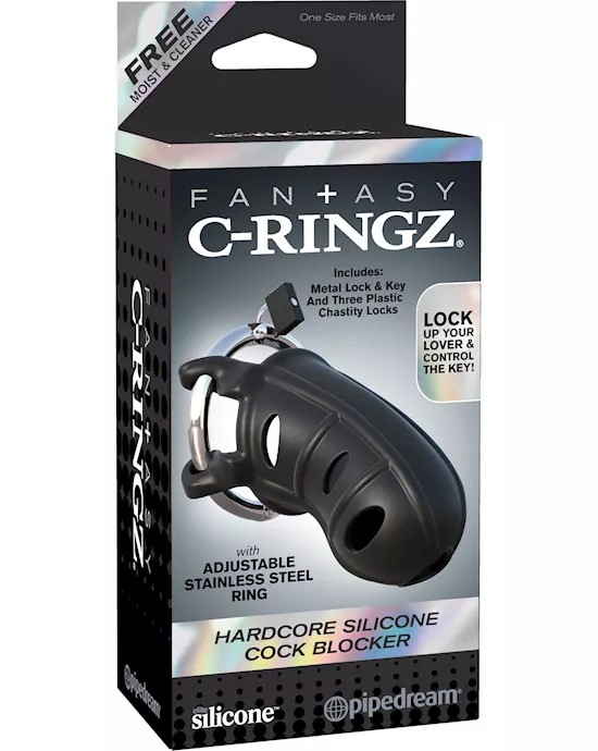 Hardcore Silicone Cock Blocker