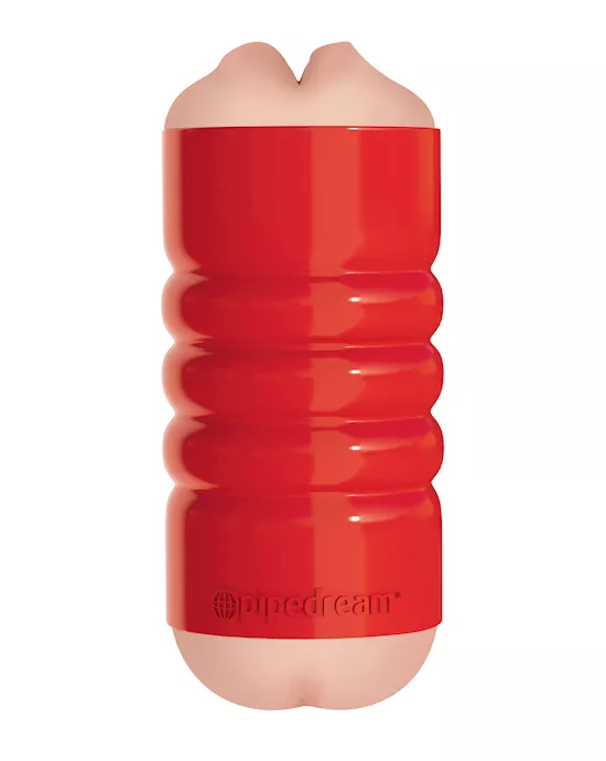 Pipedream Extreme Toyz Tight Grip Mouth & Ass Masturbator