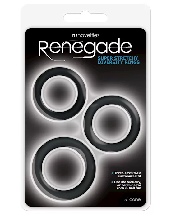 RenegadeDiversityRingsBlack