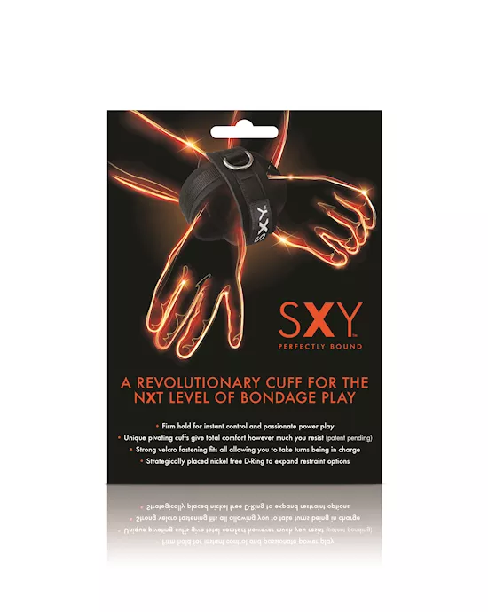 SXY Perfectly Bound Cross Cuffs