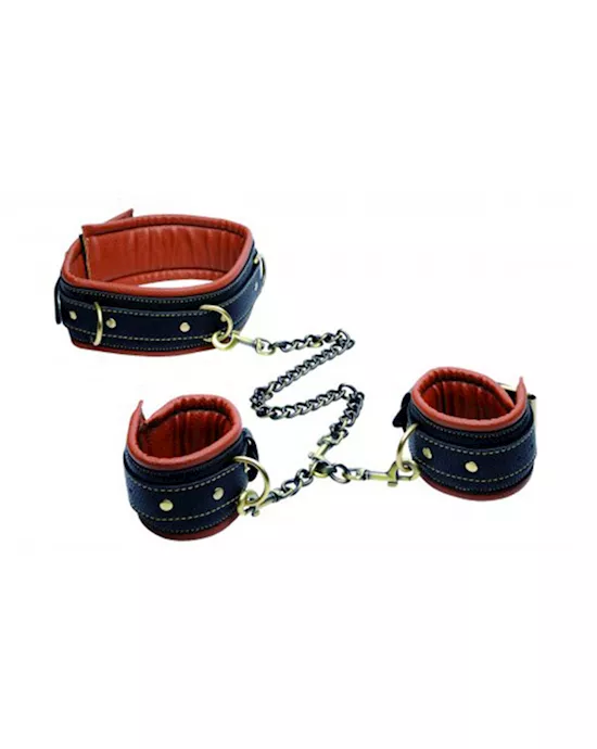Coax Collar to Wrist Restraints