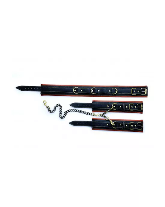 Coax Collar to Wrist Restraints