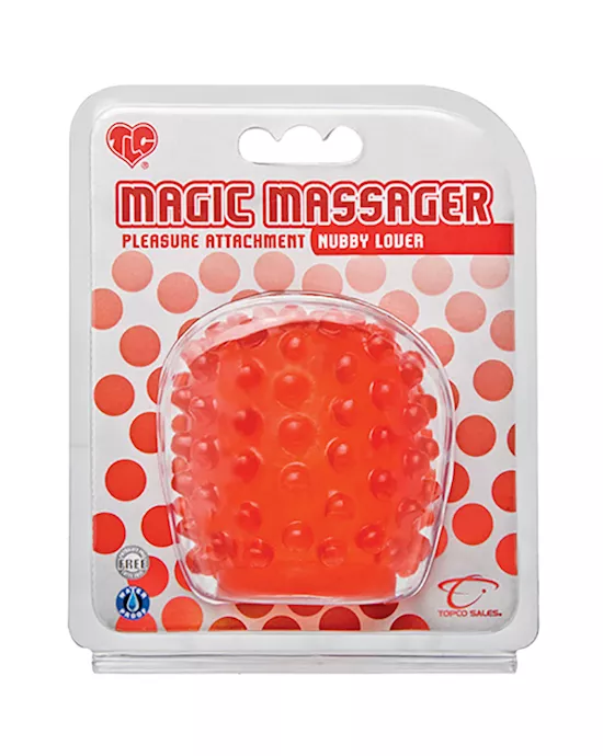 TLC Magic Massager Pleasure Attachment Nubby Lover