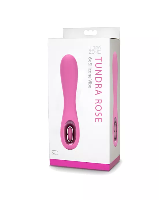 UltraZone Tundra Rose 6x Silicone Vibe