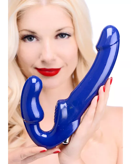 Revolver II Vibrating Strapless Strap On Dildo