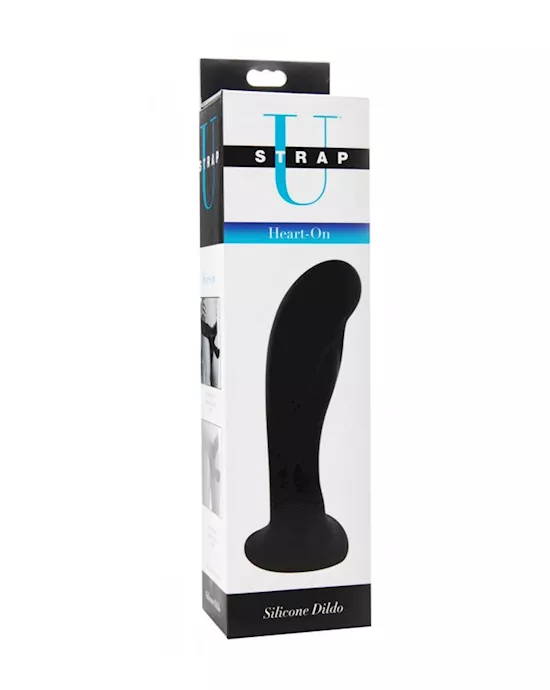 Heart-On Silicone Dildo