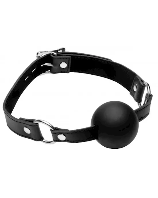XL 2 Inch Silicone Ball Gag