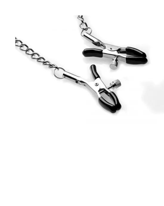 Ball Gag with Nipple Clamps Silicone