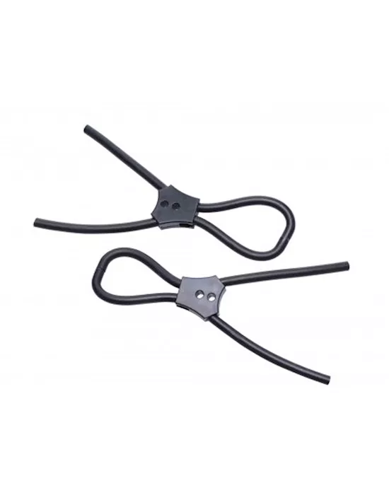 Vigor II Cock and Ball Ties and Frenum Electro Stimulator