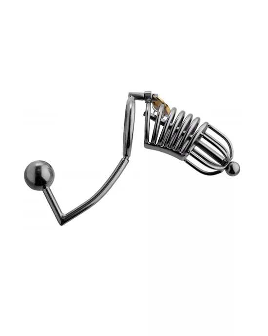 Condemned Cage with Anal Insertion