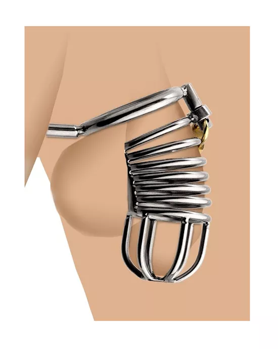 Condemned Cage with Anal Insertion