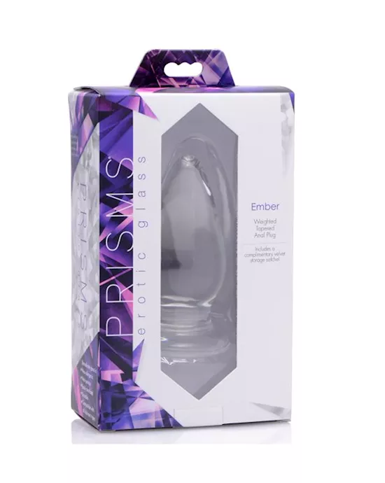 Ember Weighted Tapered Anal Plug