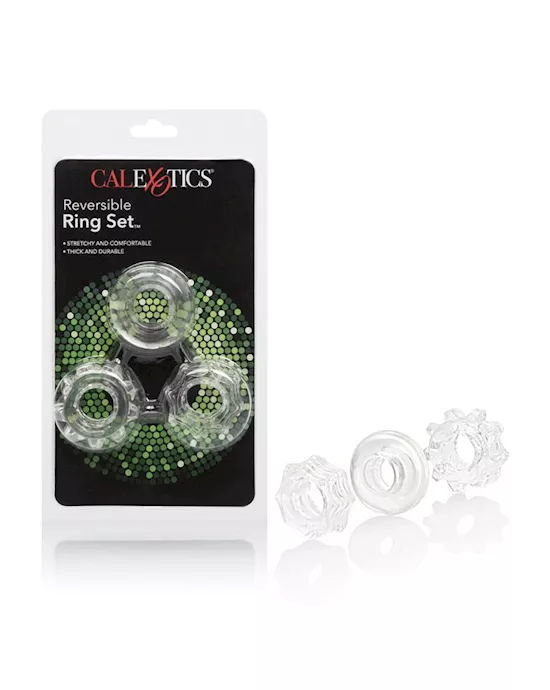 Reversible Ring Set Clear