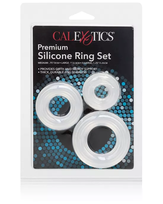 Premium Silicone Ring Set