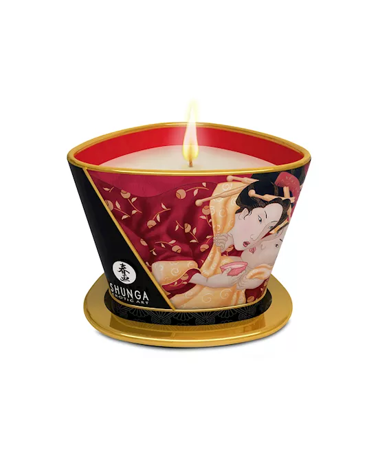 Massage Candle Romance - Strawberry Sparkling Wine