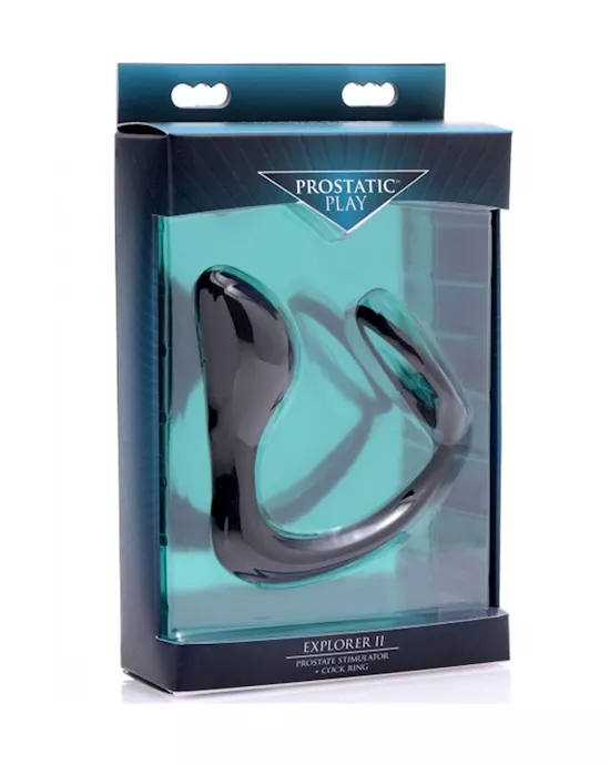Explorer II Prostate Stimulator and Cock Ring