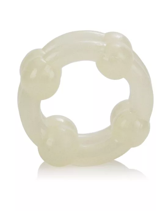 Island Rings Double Stackers Glow in the Dark