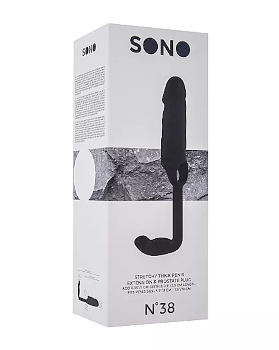 Sono No 38 Stretchy Penis Extension and Plug