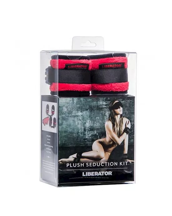 Liberator Plush Tease Restraint & Blindfold Kit