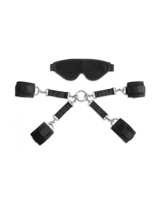 Liberator Bond Deluxe Cuff & Blindfold Kit