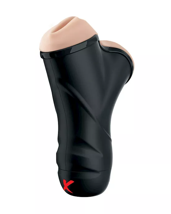 PDX Elite - Double Penetration Vibrating Stroker