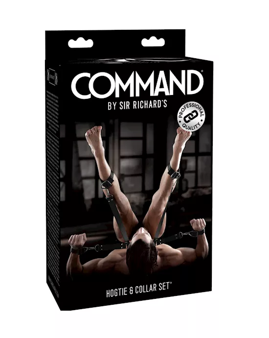 Sir Richards Command Hogtie and Collar Set