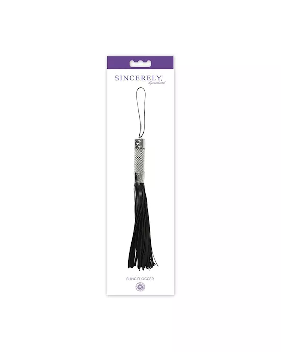Midnight Bling Flogger