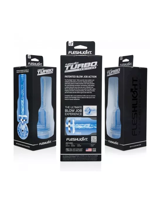 Fleshlight Tubro Ignition Blue Ice