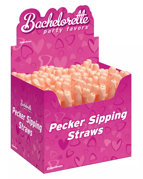PECKER SIPPING STRAW single