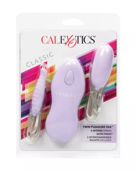 Twin Pleasure Pak Bullets