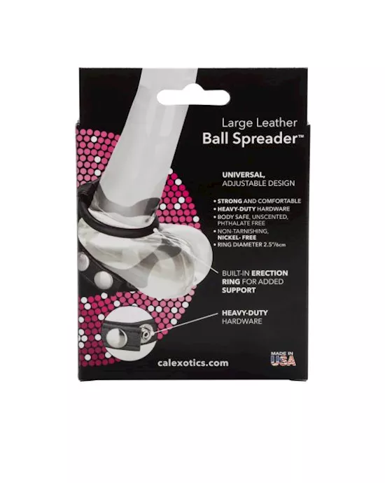 Large Leather Ball Spreader
