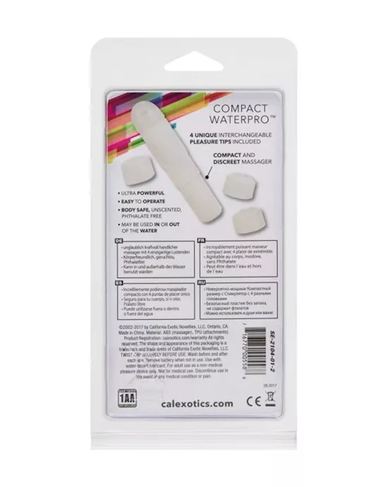 Compact WaterPro Massager
