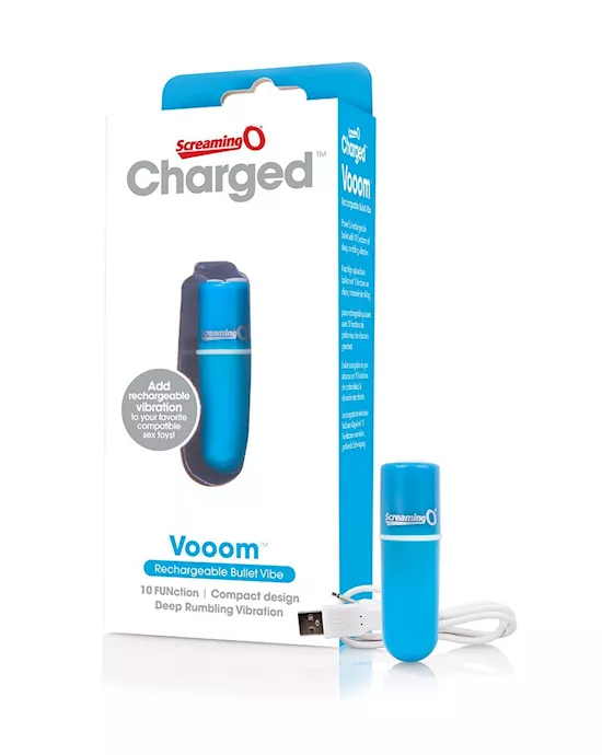 Charged Vooom Rechargeable Bullet Vibe
