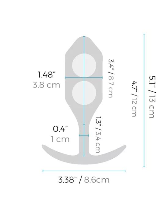 b-vibe Snug Plug 3