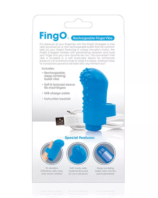 The Screaming O Charged FingO Finger Vibe