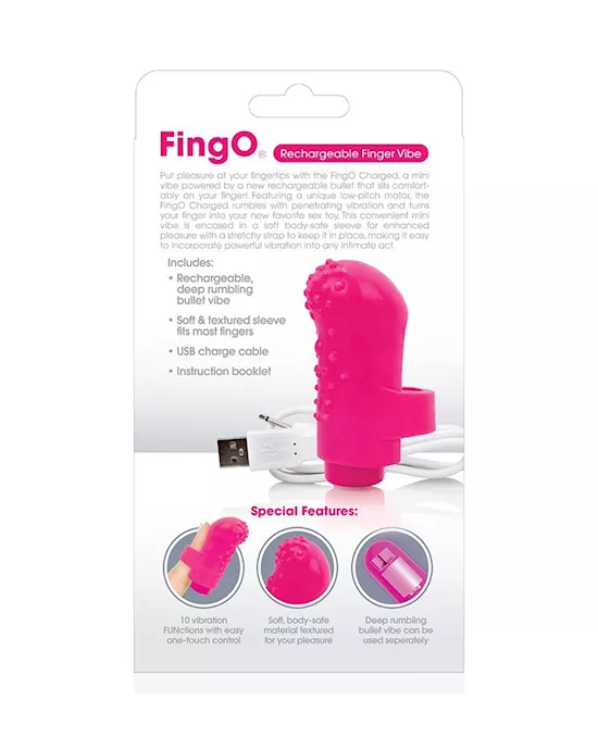 The Screaming O- Charged FingO Finger Vibe