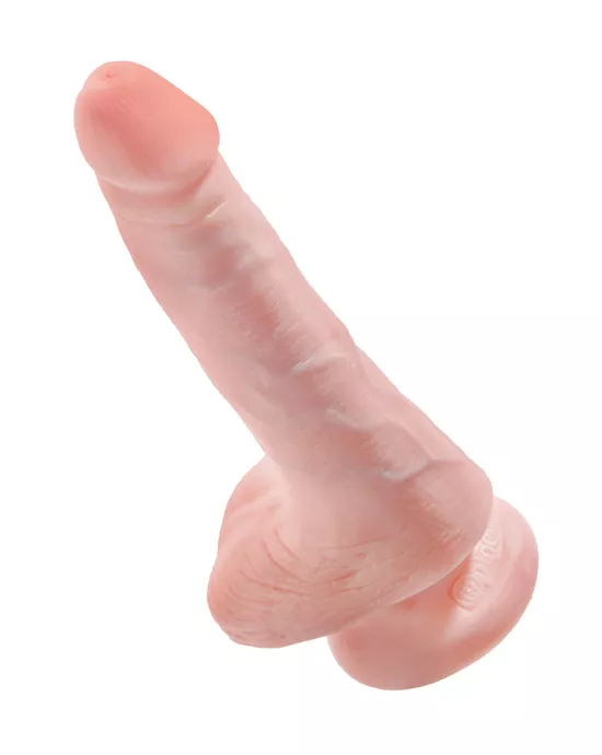 King Cock Suction Cup Dildo With Balls