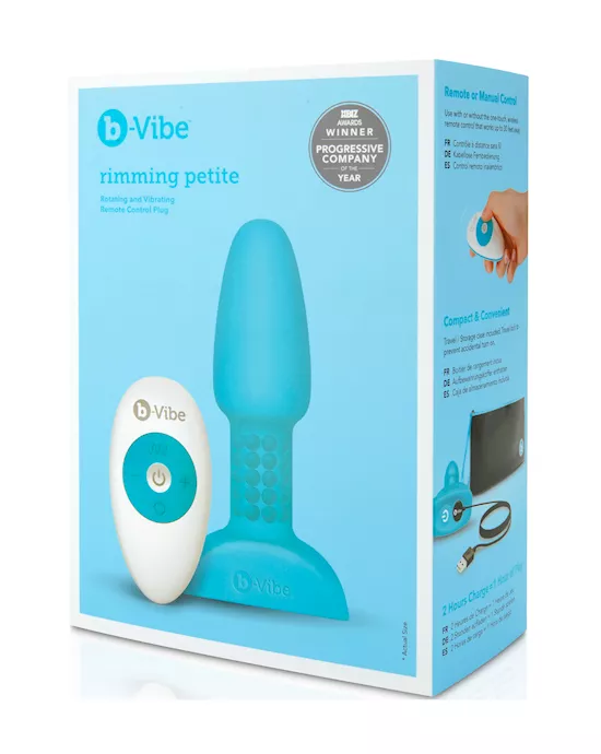 b-Vibe USB Rechargeable Petite Rimming Plug