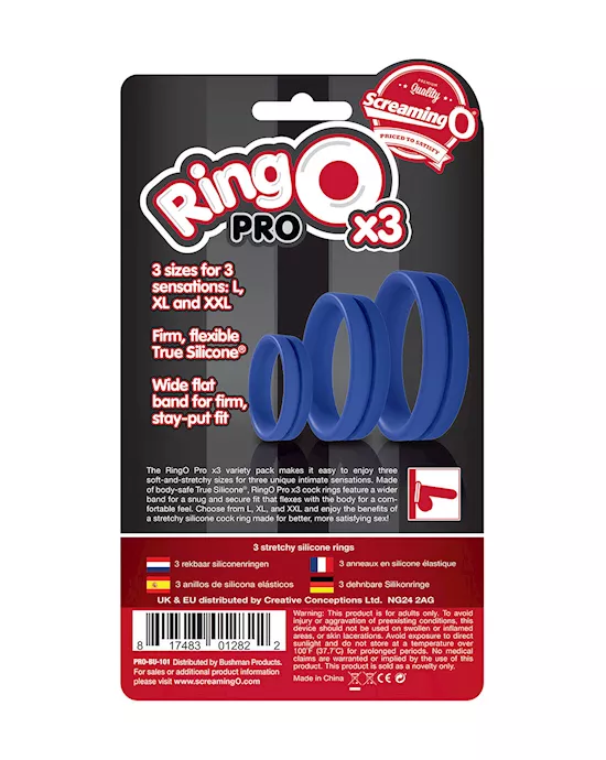 RingO Pro x3 Cock Ring