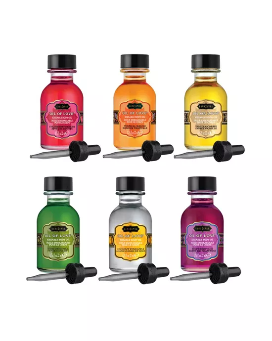 Oil Of Love The Collections Set 6 Flavoured Scents