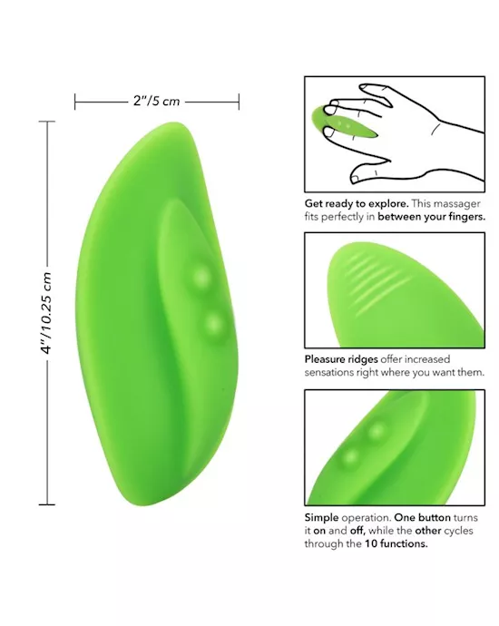 Mini Marvels Silicone Marvelous Teaser Clitoral Massager