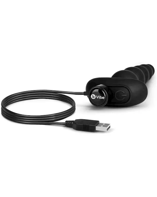 b-Vibe Cinco Rechargeable Remote Control Anal Beads