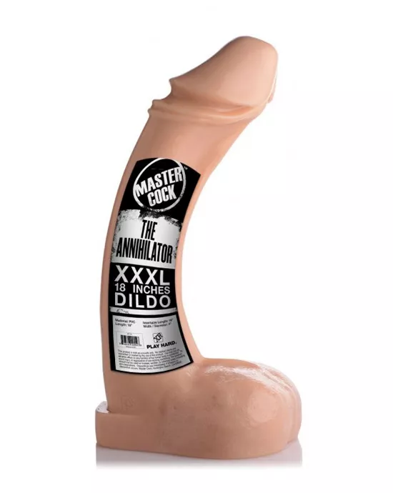 The Annihilator XXXL 18 Inch Dildo