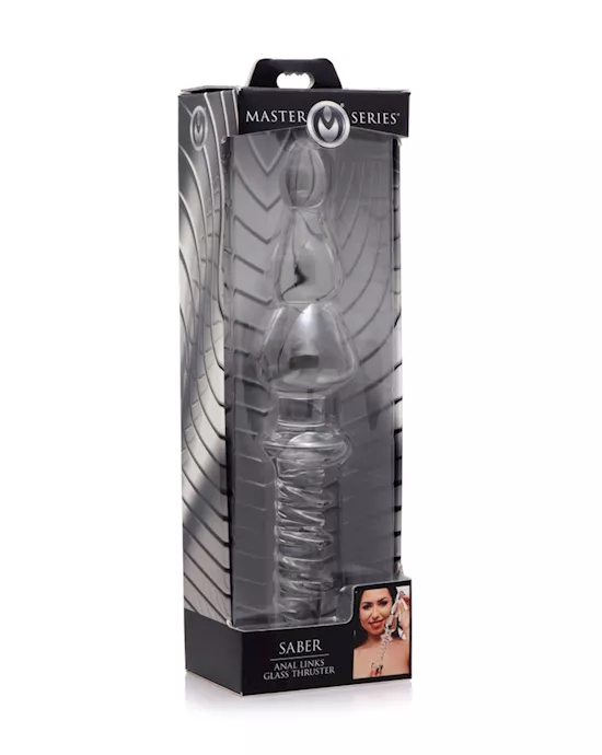 Saber Anal Links Glass Thruster