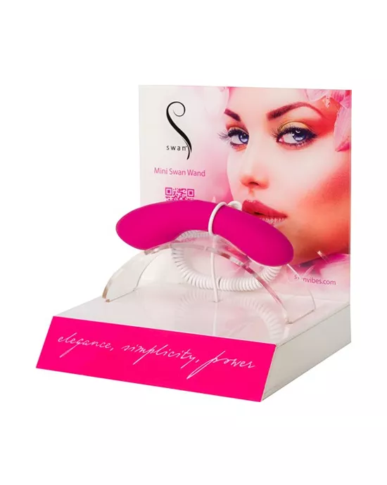 The Mini Swan Wand Counter Display