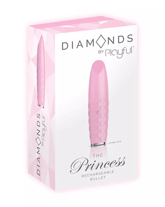 Diamonds The Princess Rechargeable Bullet Vibrator