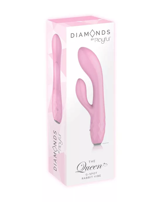 Diamonds The Queen - G-Spot Rabbit Vibe