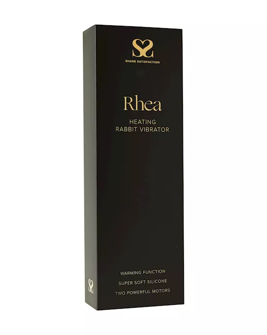 Share Satisfaction Rhea Heating Rabbit Vibrator